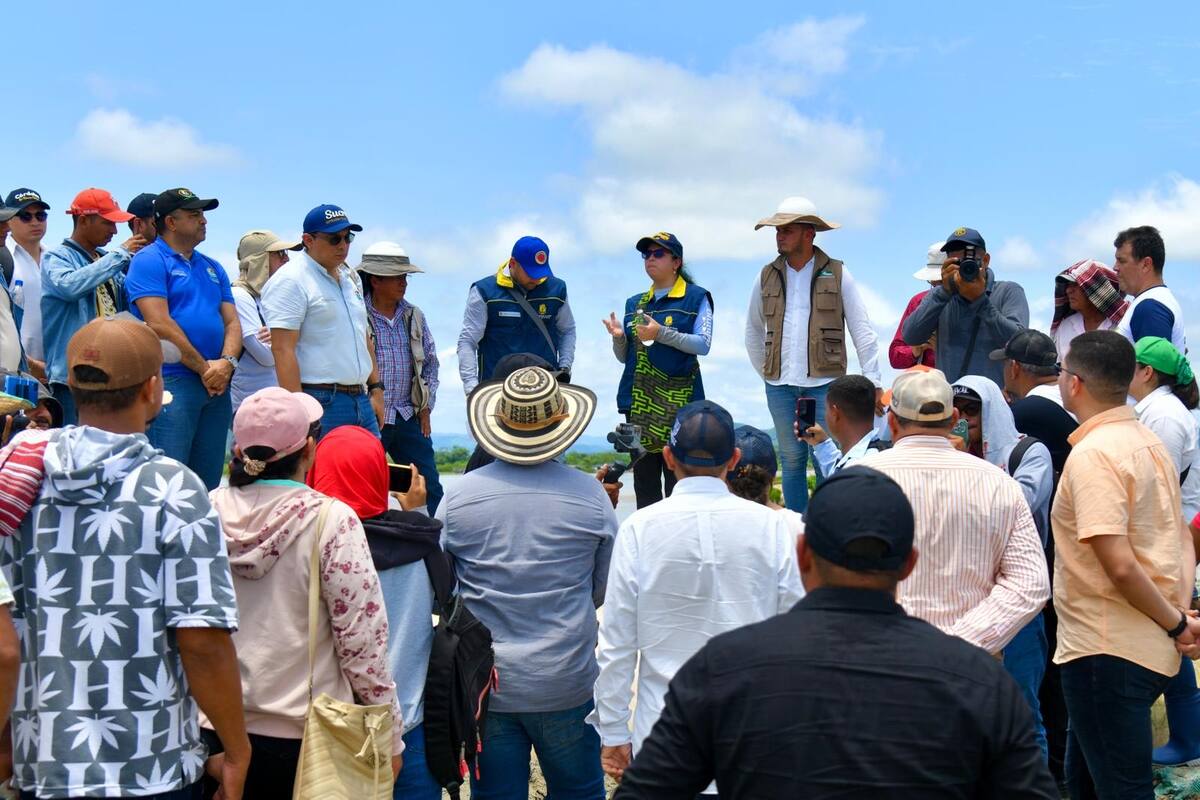 UNGRD realiza nueva inspección técnica a ‘Caregato’, en La Mojana