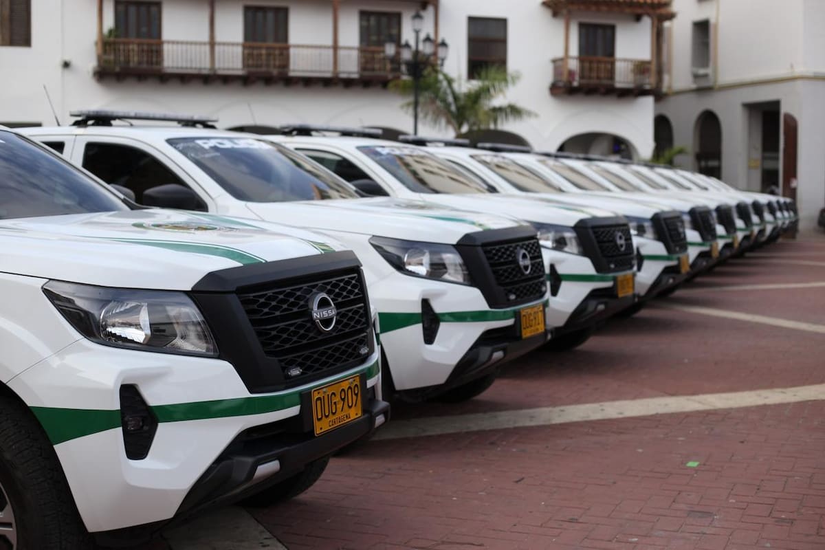 Unidades móviles para fortalecer la seguridad en Cartagena. // Foto: cortesía Distriseguridad