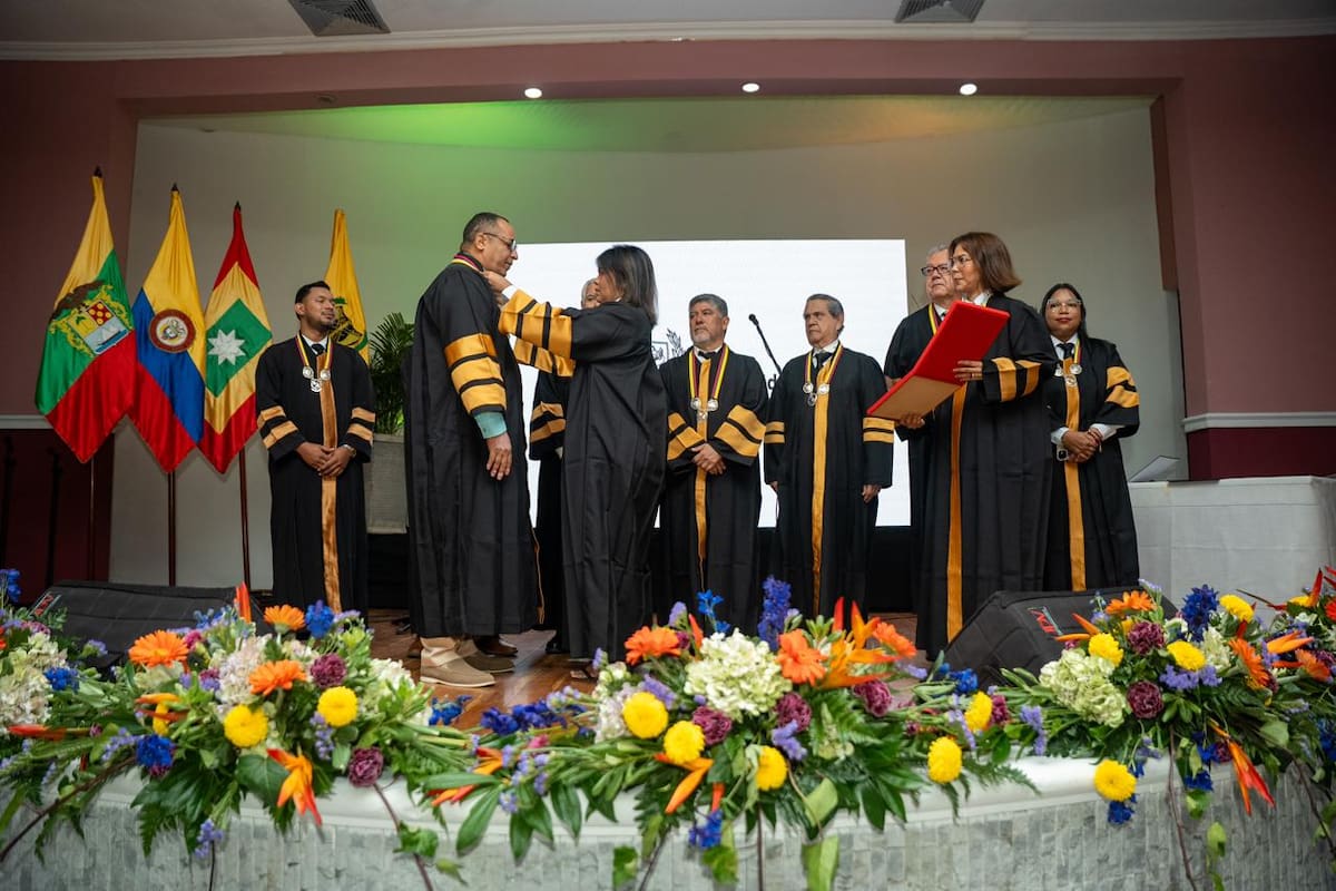 Universidad de Cartagena posesionó a su rector para el periodo 2026–2030. // Foto: cortesía UdeC
