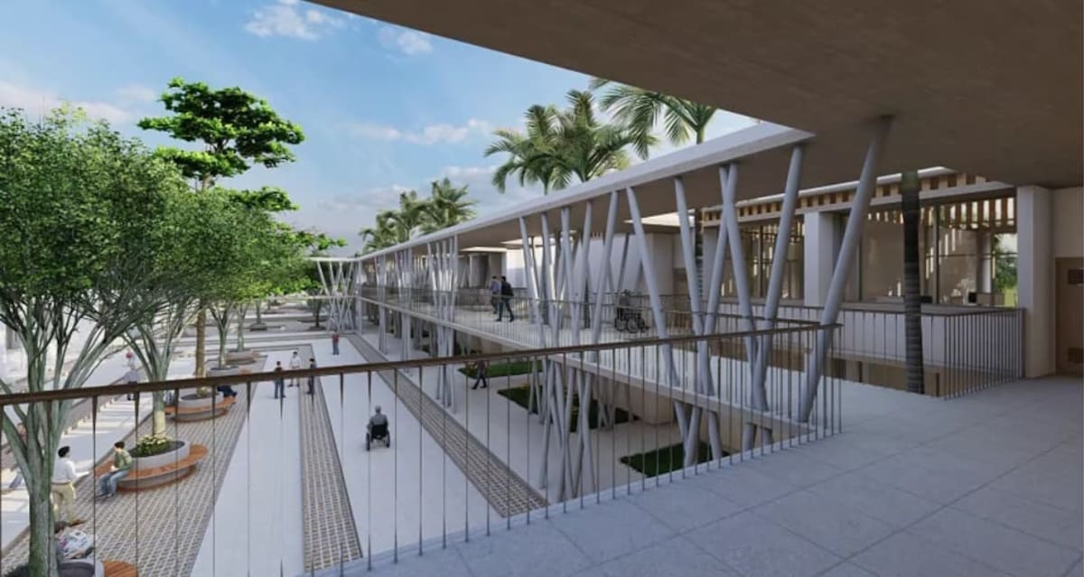 La Universidad Montemariana estará ubicada en El Carmen de Bolívar. // Foto: Render Cortesía.