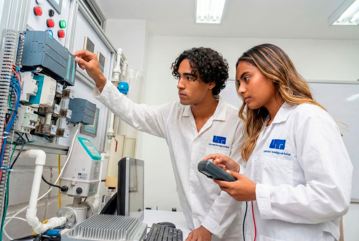 Estudiantes de la Universidad Tecnológica de Bolívar. // Foto: cortesía de la UTB