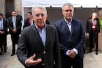 Expresidentes Uribe y Duque felicitaron a De la Espriella tras resultados