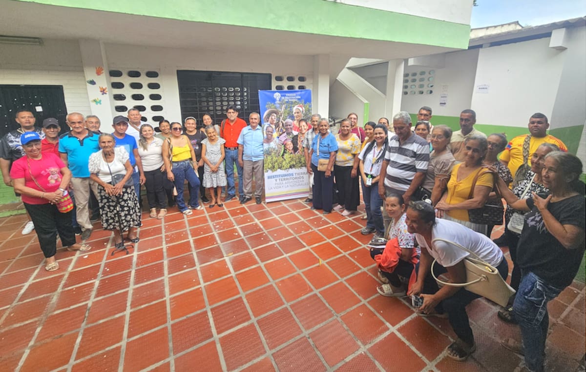 La URT Magdalena - Atlántico aportó a las metas alcanzadas en el PND a nivel nacional, que se sustentó en la entrega o compensación de 2.726 predios y la implementación de 3.674 proyectos productivos a las comunidades de ambos territorios.//Cortesía URT.