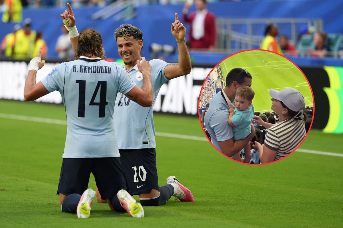 Video viral: propuesta de matrimonio en partido Uruguay- Cabo Verde salió mal