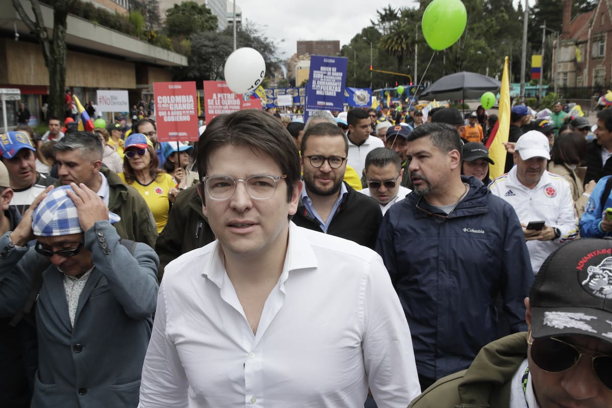 El senador Miguel Uribe sufrió un atentado en Bogotá. // Foto: EFE