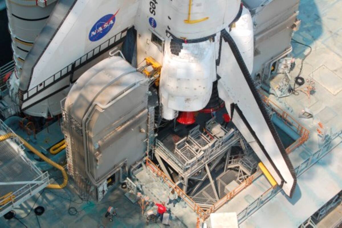 Con el Atlantis culmina la era espacial de Estados Unidos. AFP