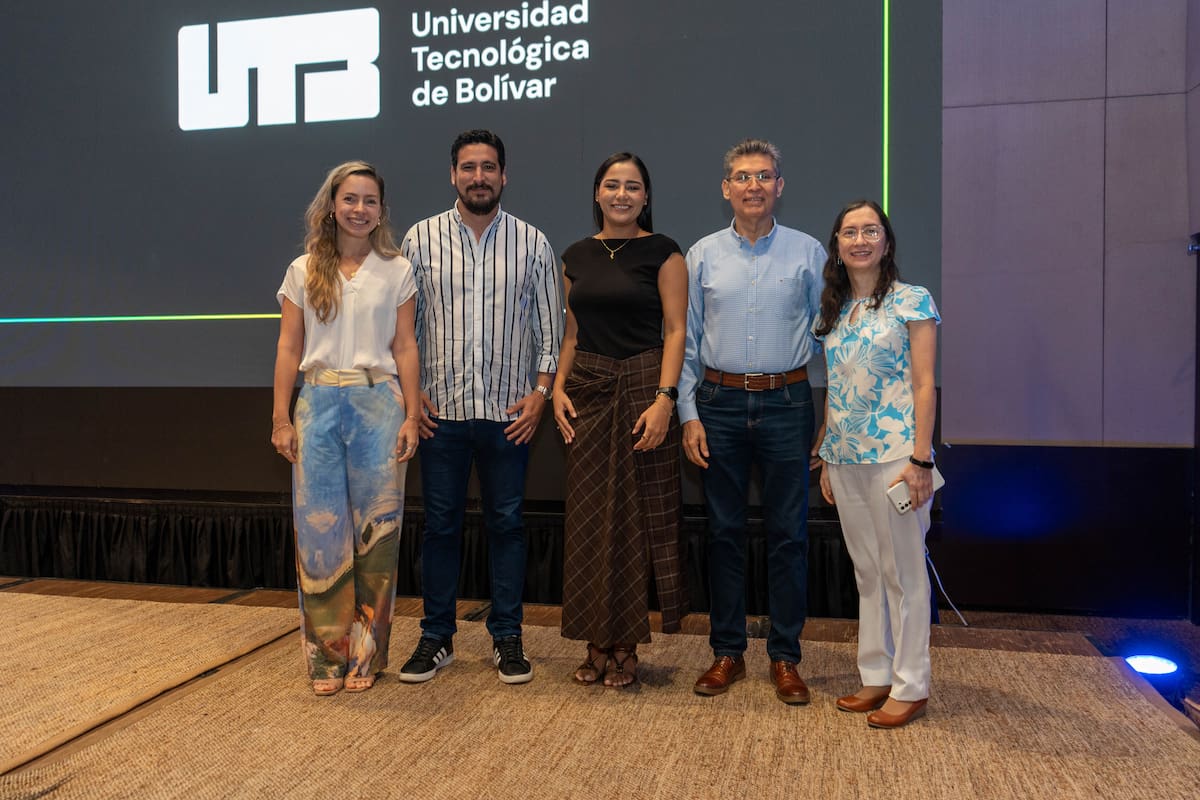 Giannina Guerrero, César Viloria, María Claudia Peñas, Jorge Suárez y Sonia Contreras.