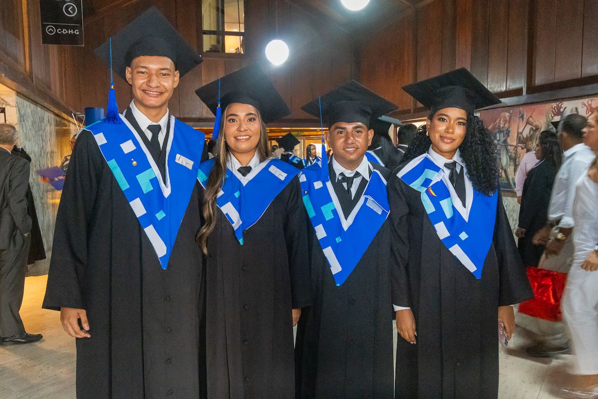 Alejandro Caicedo Acosta, Leidy Lemus, Fernando Sarza Hoyos y Valentina Rodríguez.