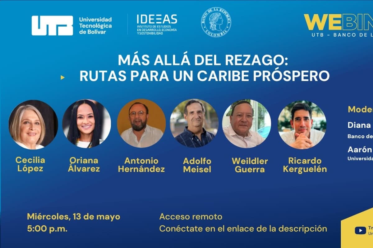 UTB y Banco de la República convocan diálogo sobre el desarrollo del Caribe