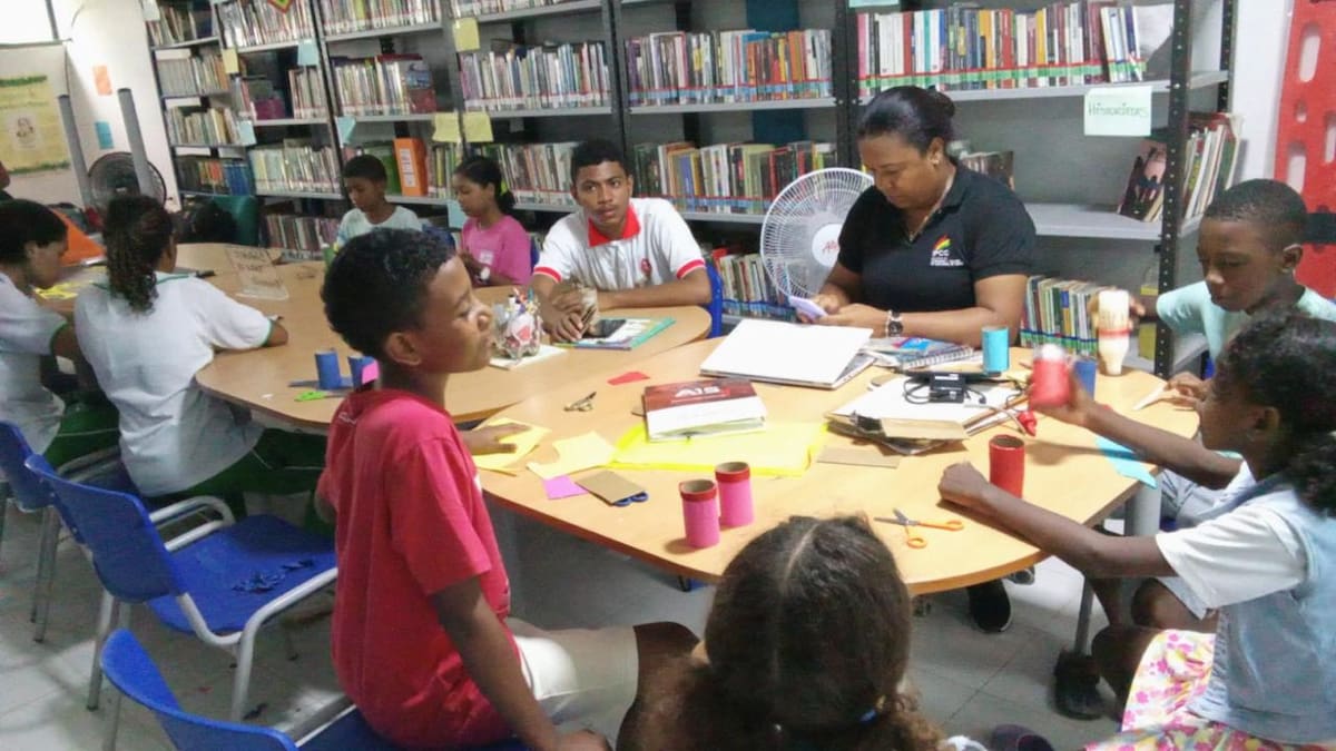 Esta semana, la agenda cuenta con actividades como juegos de mesa, pintura sensorial, juegos tradicionales, cineforos, entre otras. // Cortesía: Alcaldía de Cartagena.
