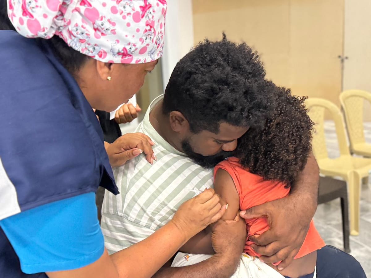 Las vacunas protegen en especial la salud de los más pequeños. // Foto: Cortesía DADIS.