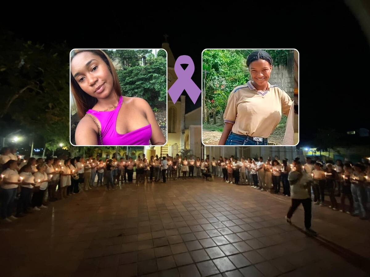 En Marialabaja piden justicia por la muerte de Valentina Babilonia y también por el atroz feminicidio de Yolimar Díaz.