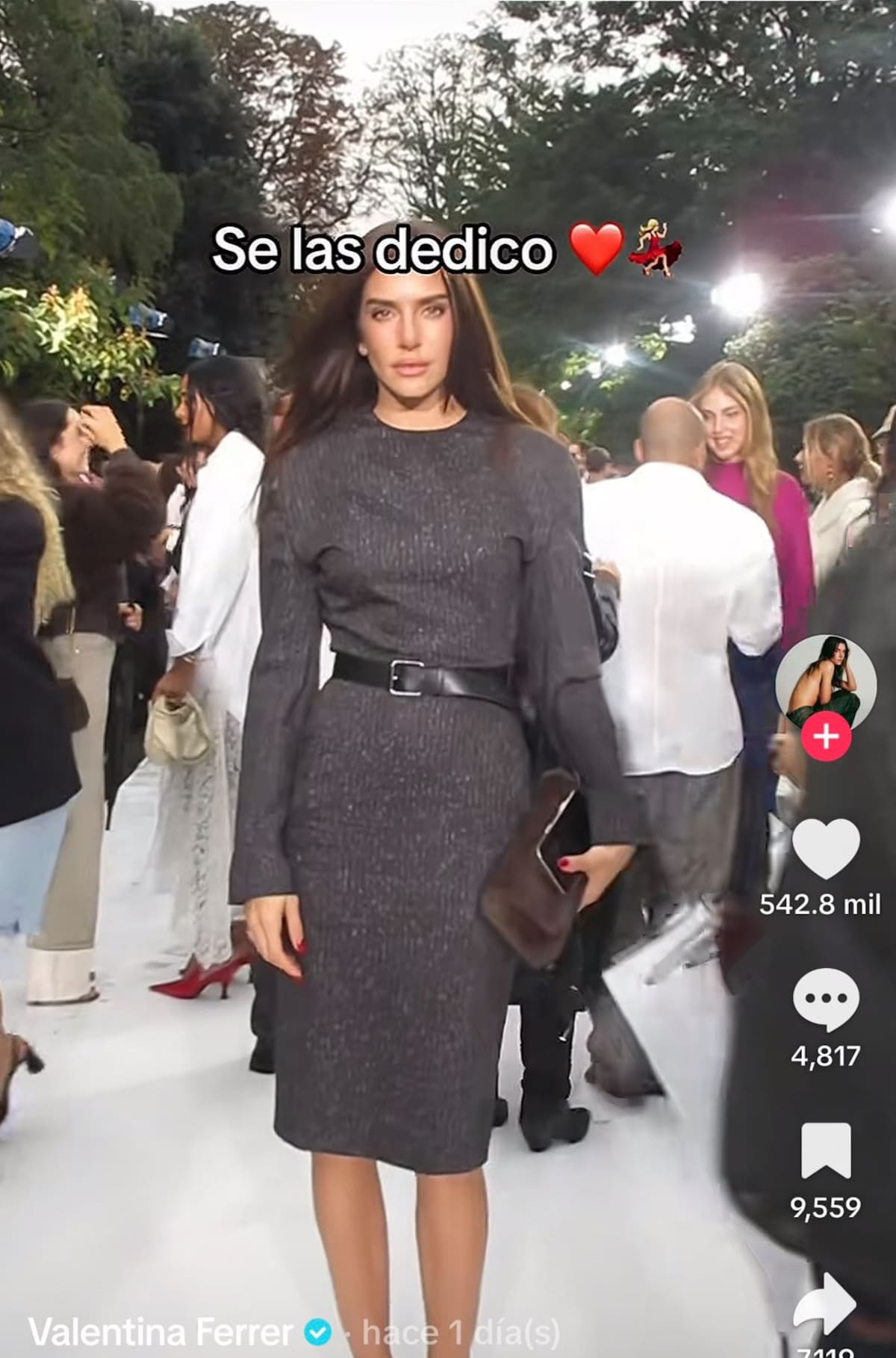 La modelo compartió un video que sus seguidores relacionaron con su separación de J Balvin.//Foto tomada de TK: @valentinaferrer