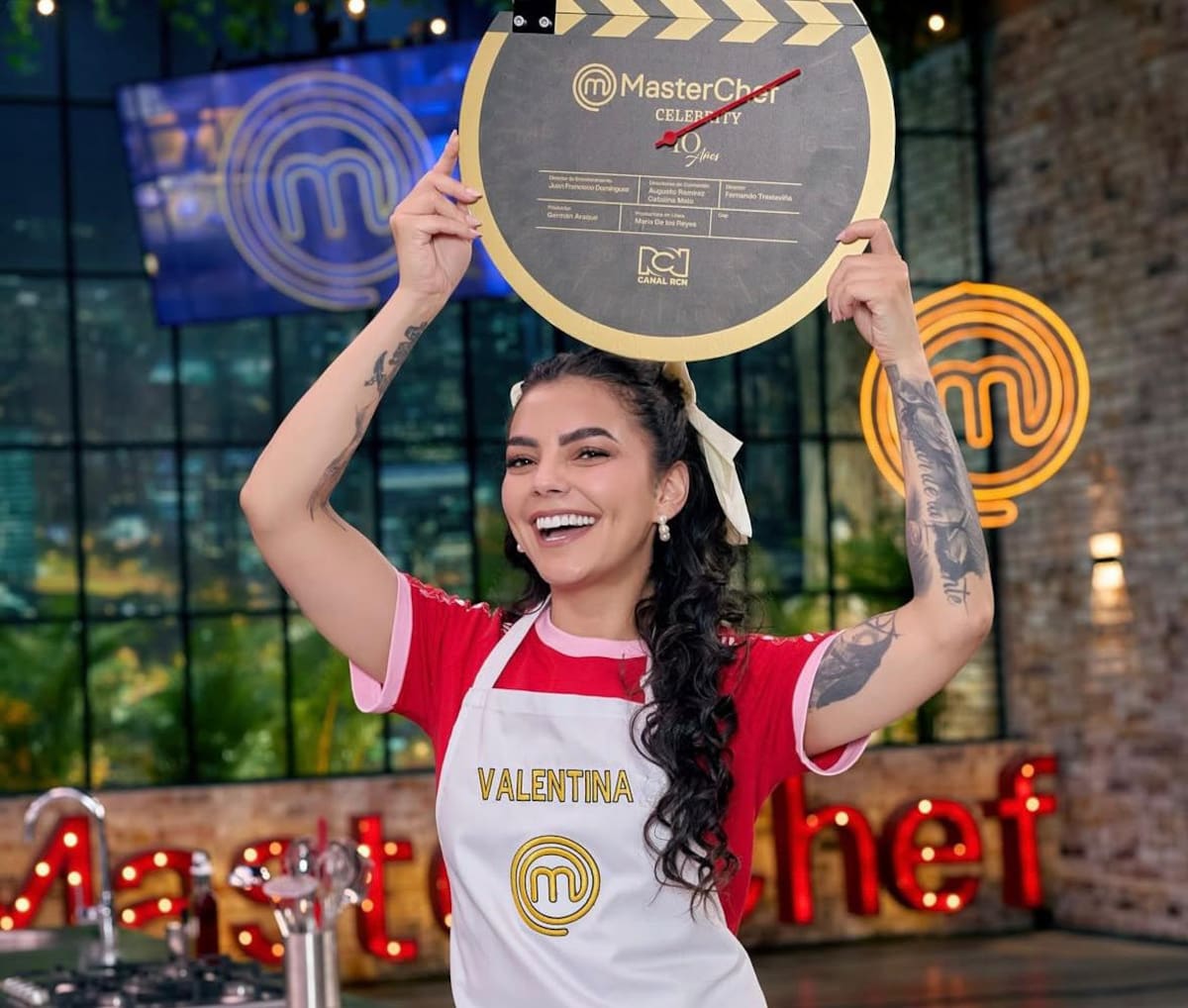 Valentina Taguado, concursante de MasterChef Celebrity. //Foto: Cortesía RCN.