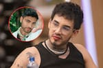 Valentino Lázaro recibe en vivo la noticia de la muerte de su amigo Zalek tras LCDLF