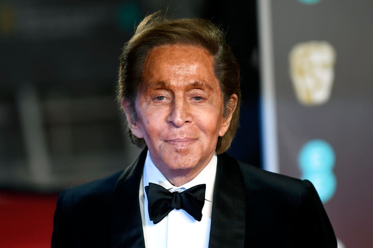 ¿Por qué Valentino fue conocido como el emperador del rojo?