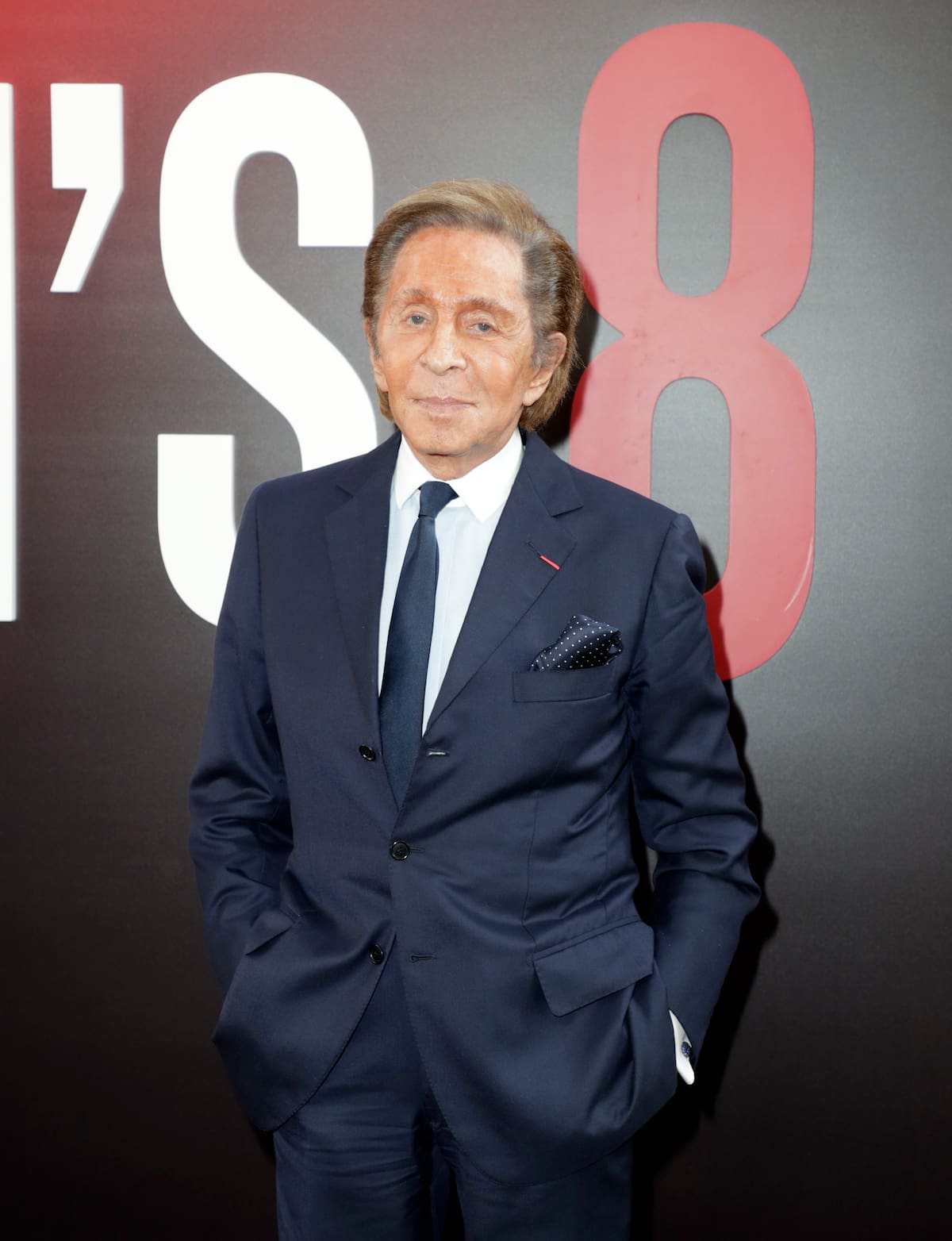 Murió Valentino, el diseñador que hizo del rojo su imperio. //Foto: EFE.