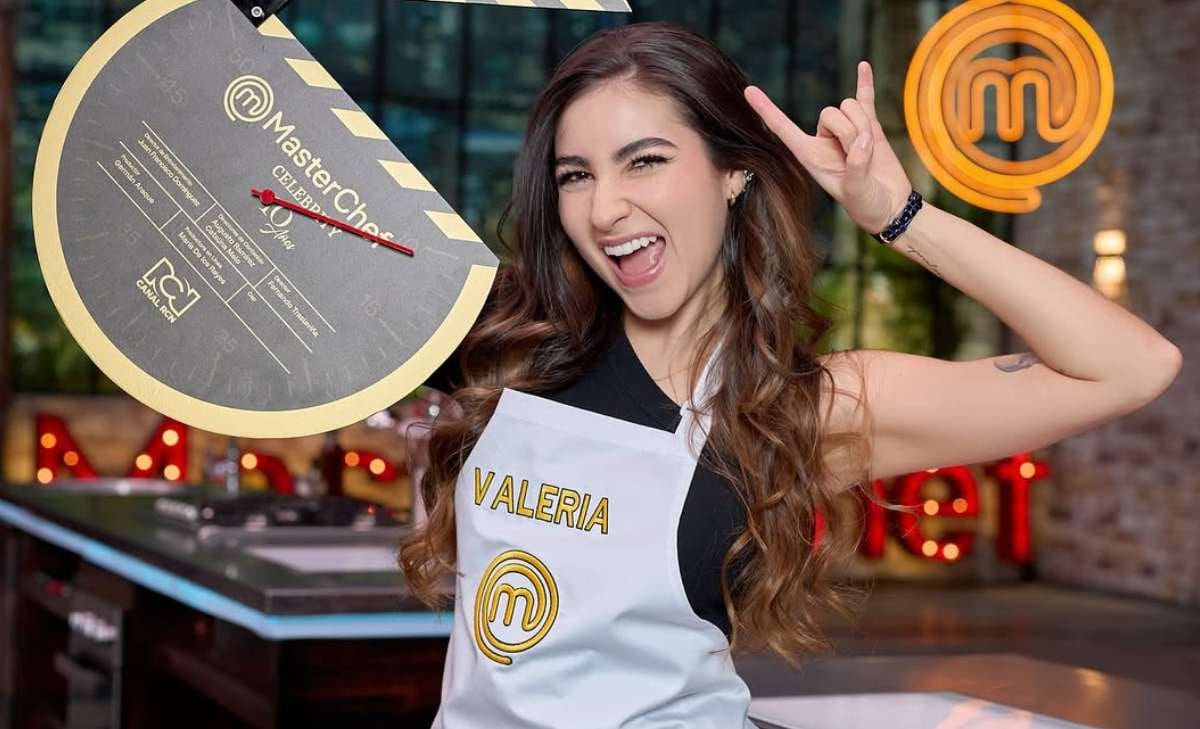 Valeria Aguilar es una paisa que sorprendió con su carisma en el primer episodio de MasterChef Celebrity 2025. //Foto: Instagram @valeriaaguilar9