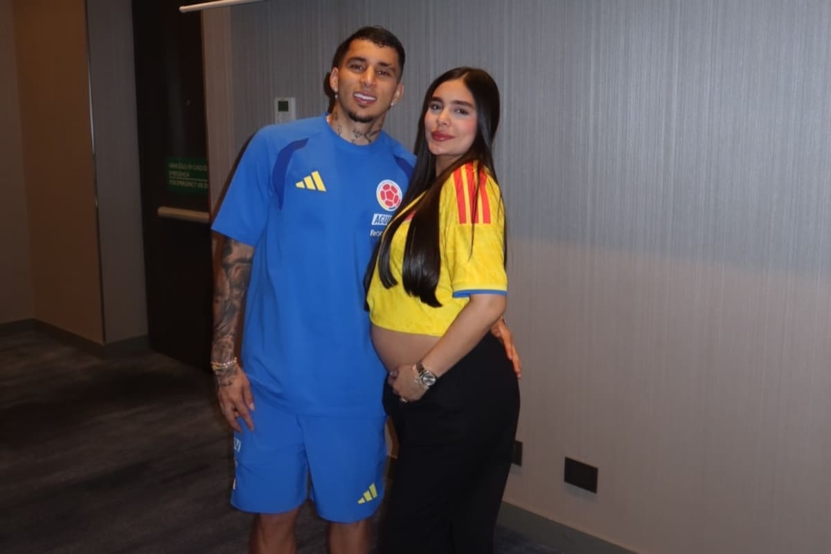 Quién es Valeria Valencia, la esposa del jugador Gustavo Puerta: esperan un hijo
