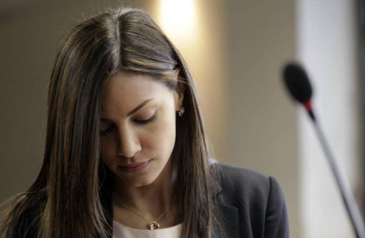 Valerie Domínguez, acusada en el caso Agro Ingreso Sseguro. COLPRENSA