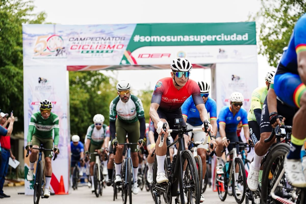 Campeonato Nacional de Ciclismo Máster en Cartagena impulsa el turismo deportivo