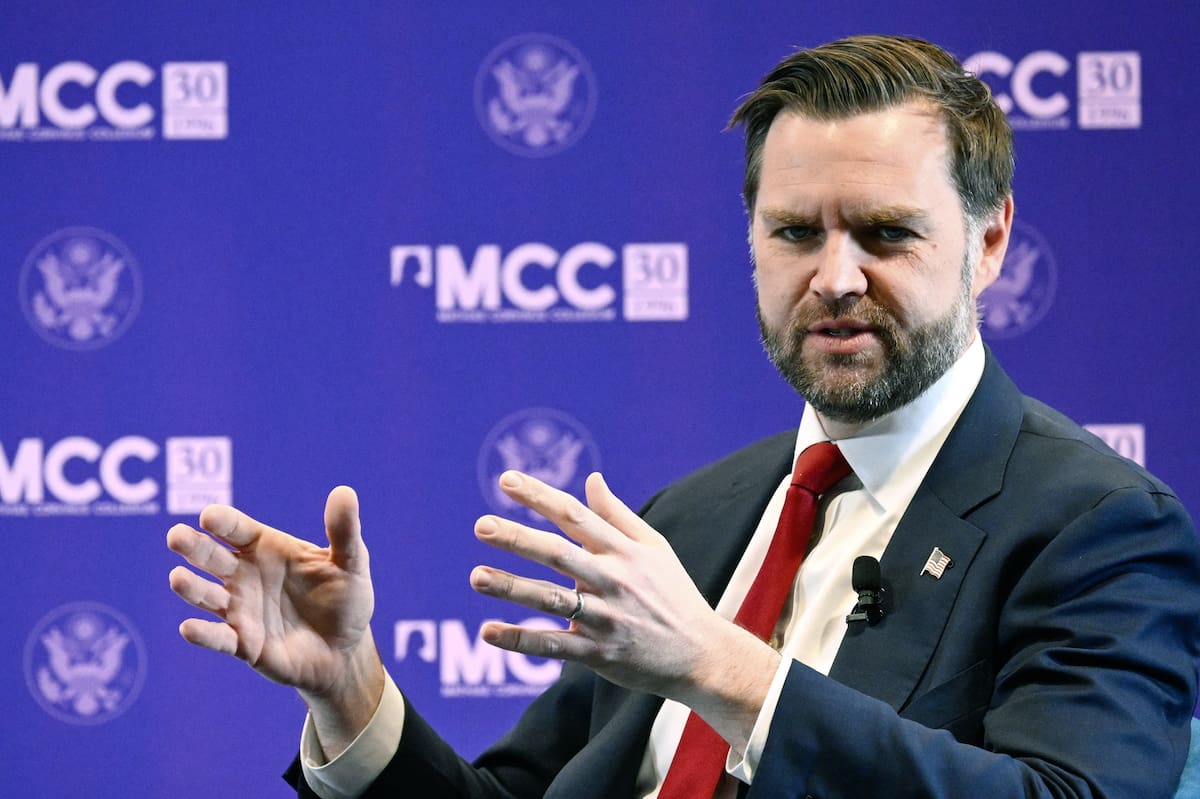 El vicepresidente de Estados Unidos, JD Vance. // Foto: EFE/EPA/Robert Hegedus.