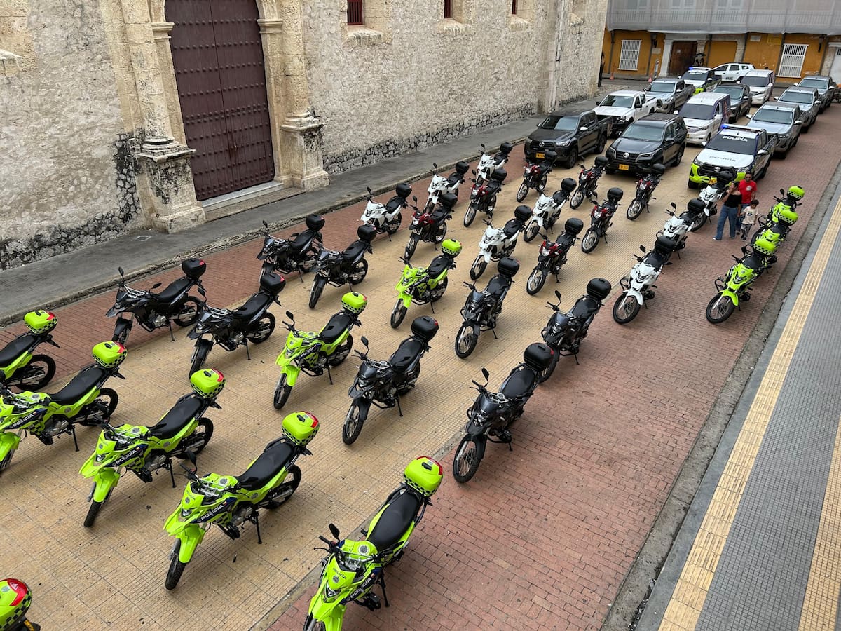 Vehículos de última tecnología para la Fuerza Pública. // Cortesía.