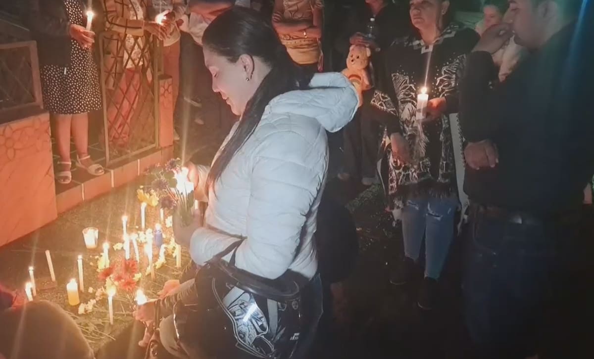 Velatón por Camila Zambrano en Popayán.