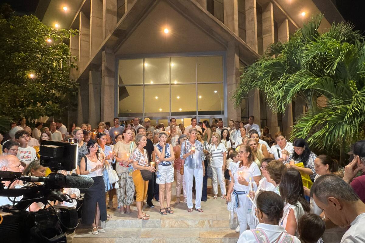 Así fue la velatón por la salud de Miguel Uribe en Cartagena