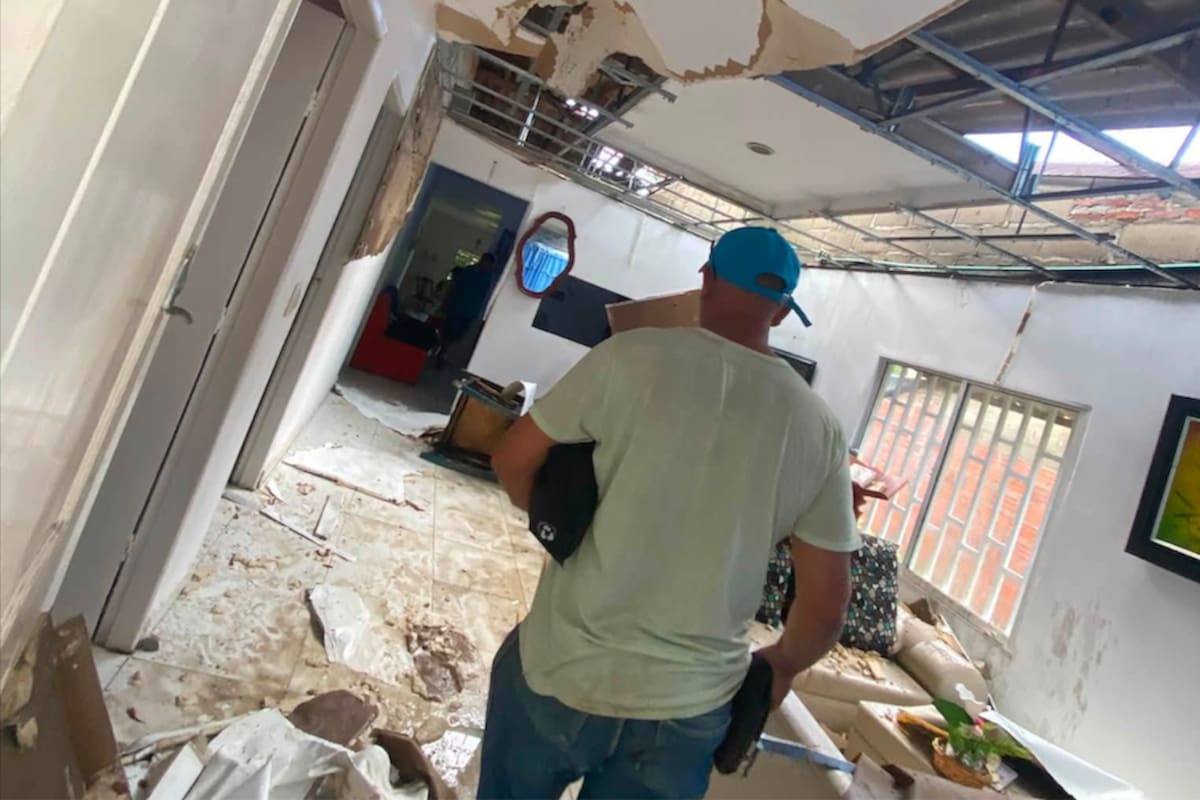 Fuerte vendaval dejó 472 viviendas afectadas en Juan de Acosta, Atlántico