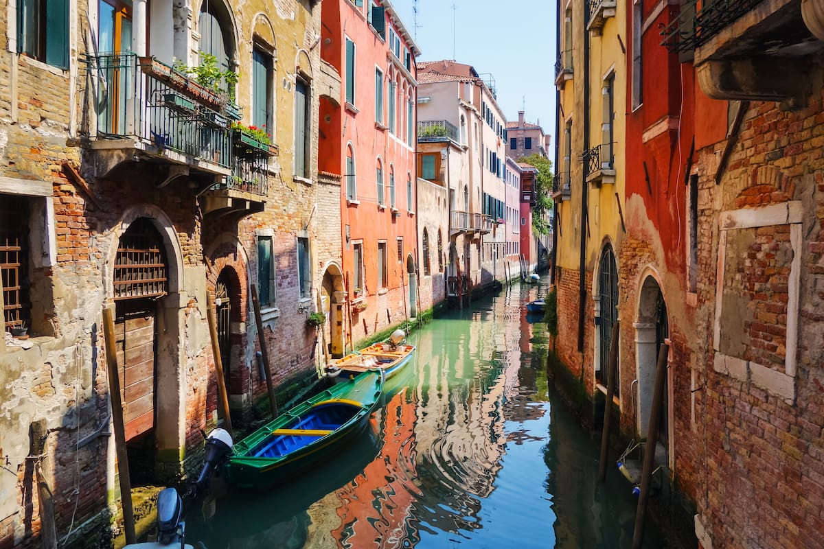 Venecia, Italia, otro de los grandes atractivos de este territorio europeo // Freepik.