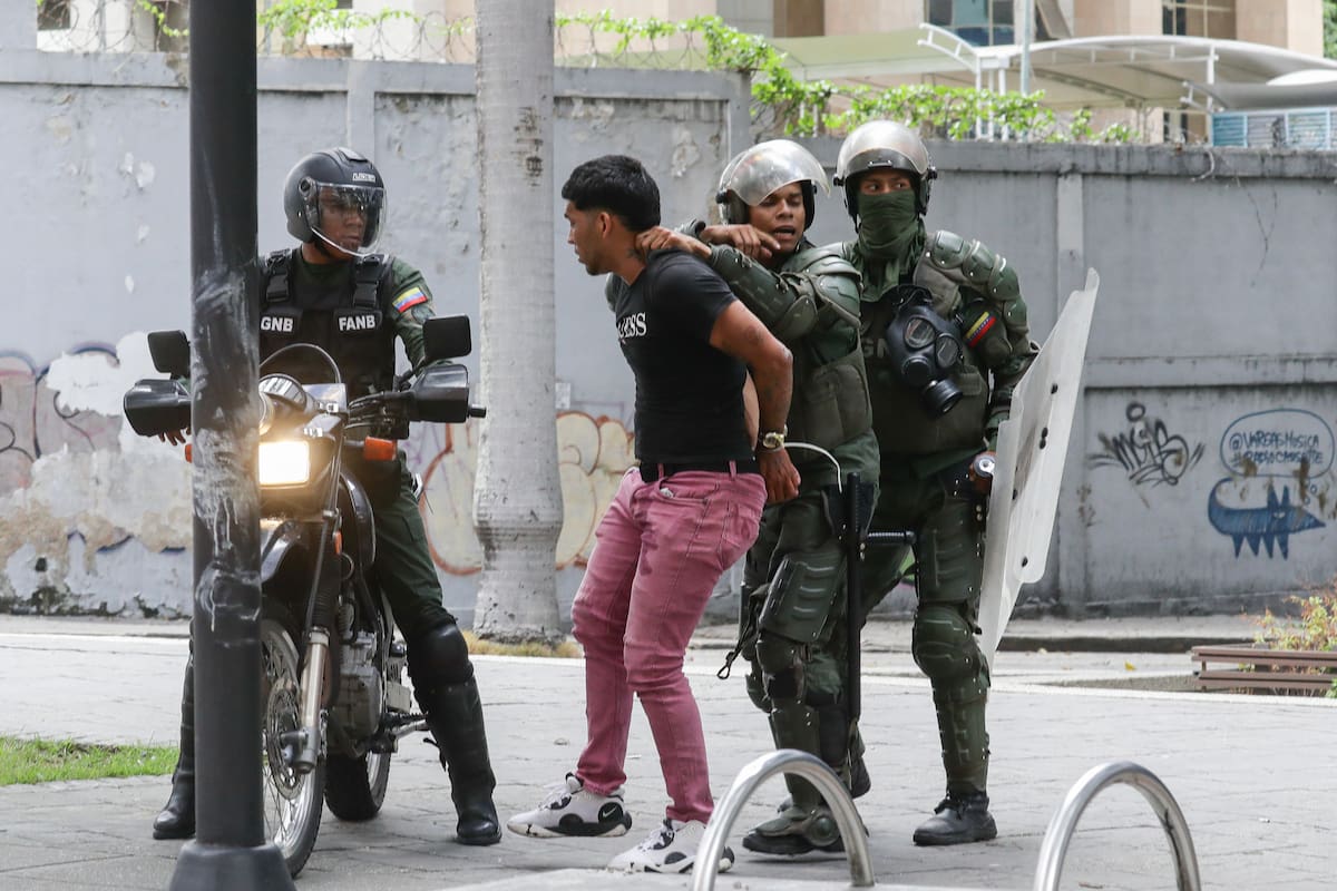 CIH condena la detención “arbitraria” de manifestantes en Venezuela tras elecciones