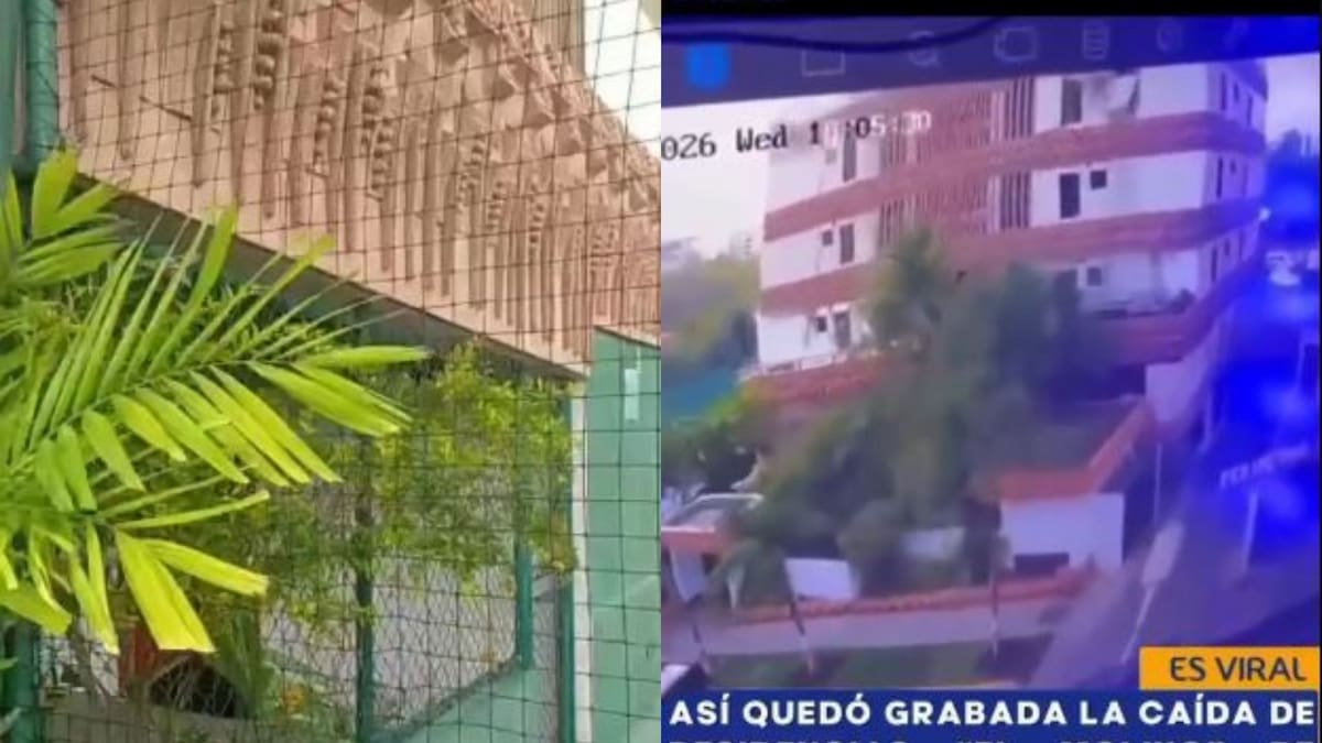 Sale a la luz el video del único sobreviviente del edificio El Molino. // Foto: captura de video.