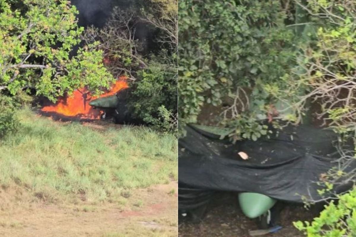 Venezuela destruye una aeronave oculta en la frontera con Colombia
