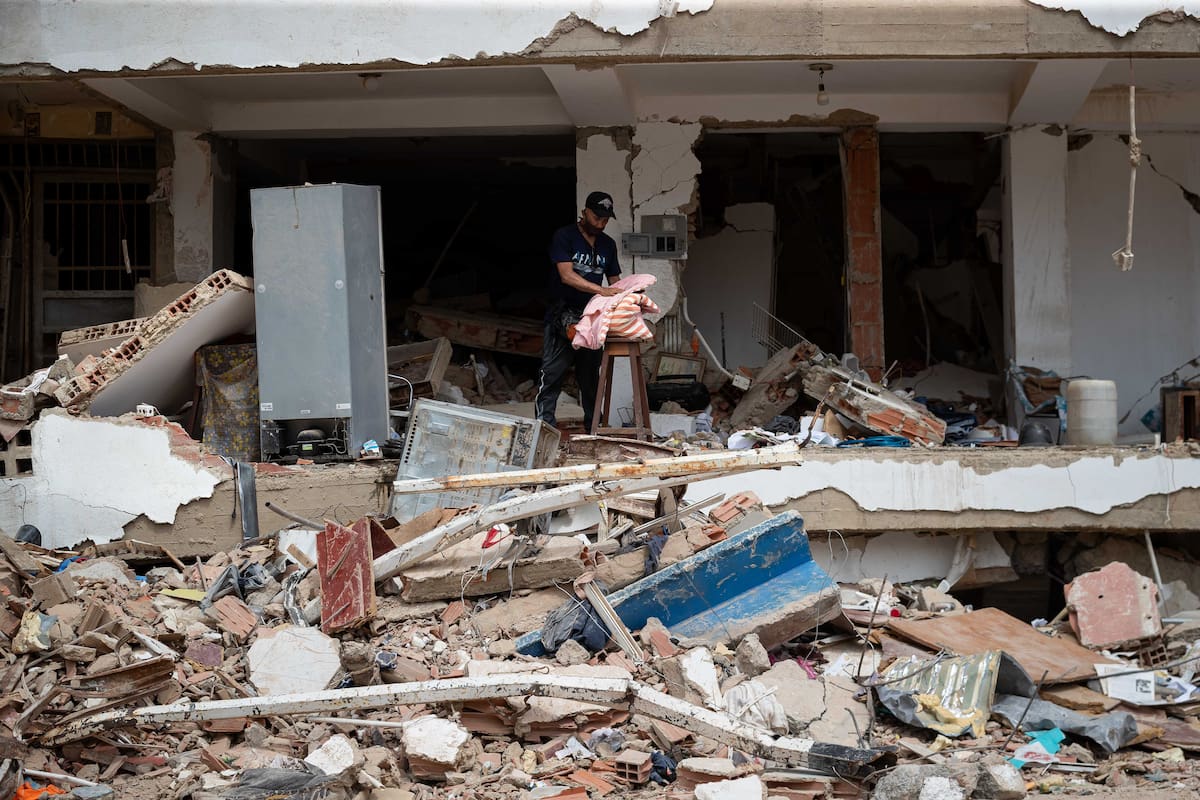 Sistema oficial de conteo de víctimas tras el terremoto en Venezuela. // Foto: EFE/ Ronald Peña R.