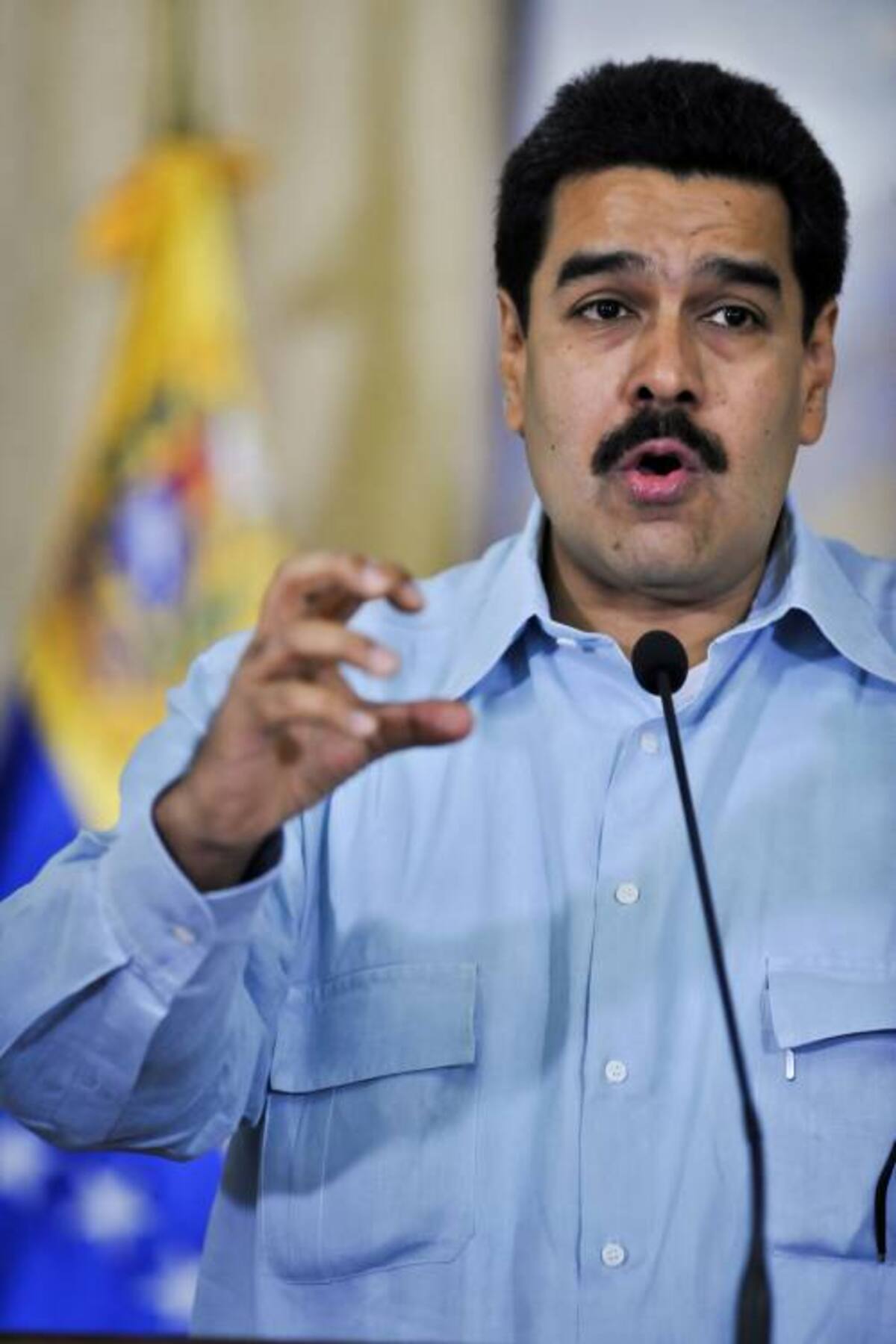 Nicolás Maduro, canciller de Venezuela. AFP LEO RAMIREZ