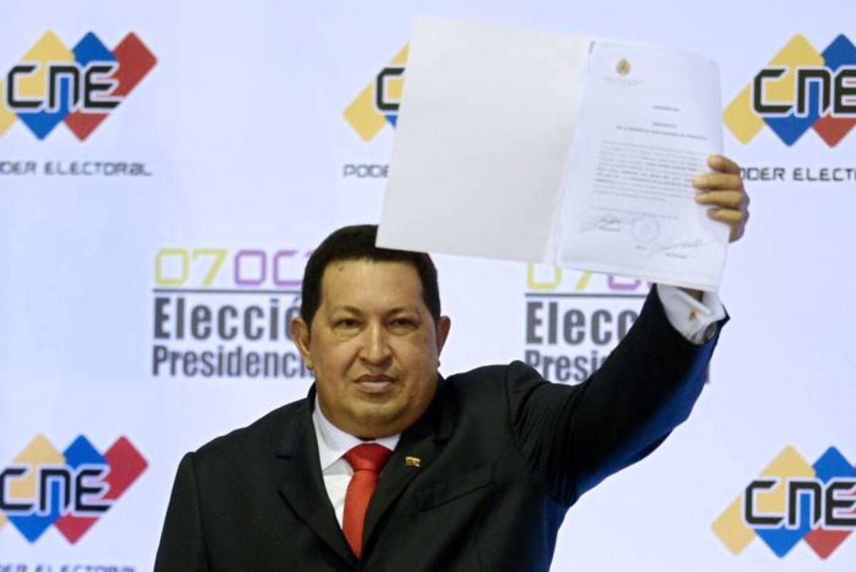Las Fuerzas Armadas Revolucionarias de Colombia (FARC) difundieron un texto titulado "Saludo a Chávez". AFP LEO RAMIREZ