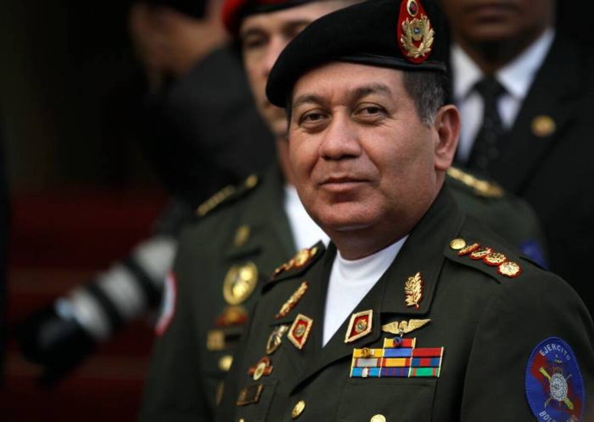 General Henry Rangel, ministro de la Defensa de Venezuela. AP Fernando Llano