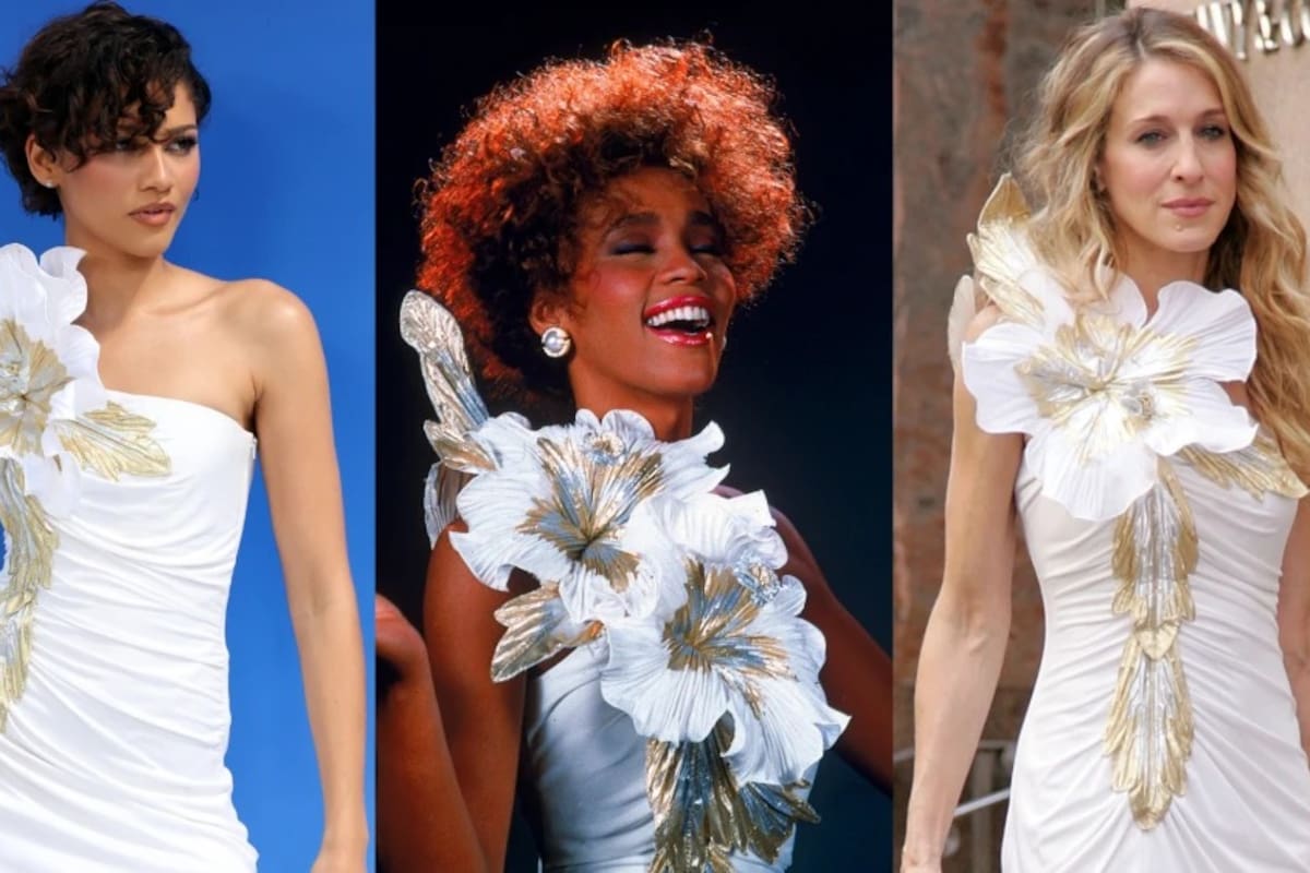Tres íconos, un vestido: el look de Zendaya en los premios Essence