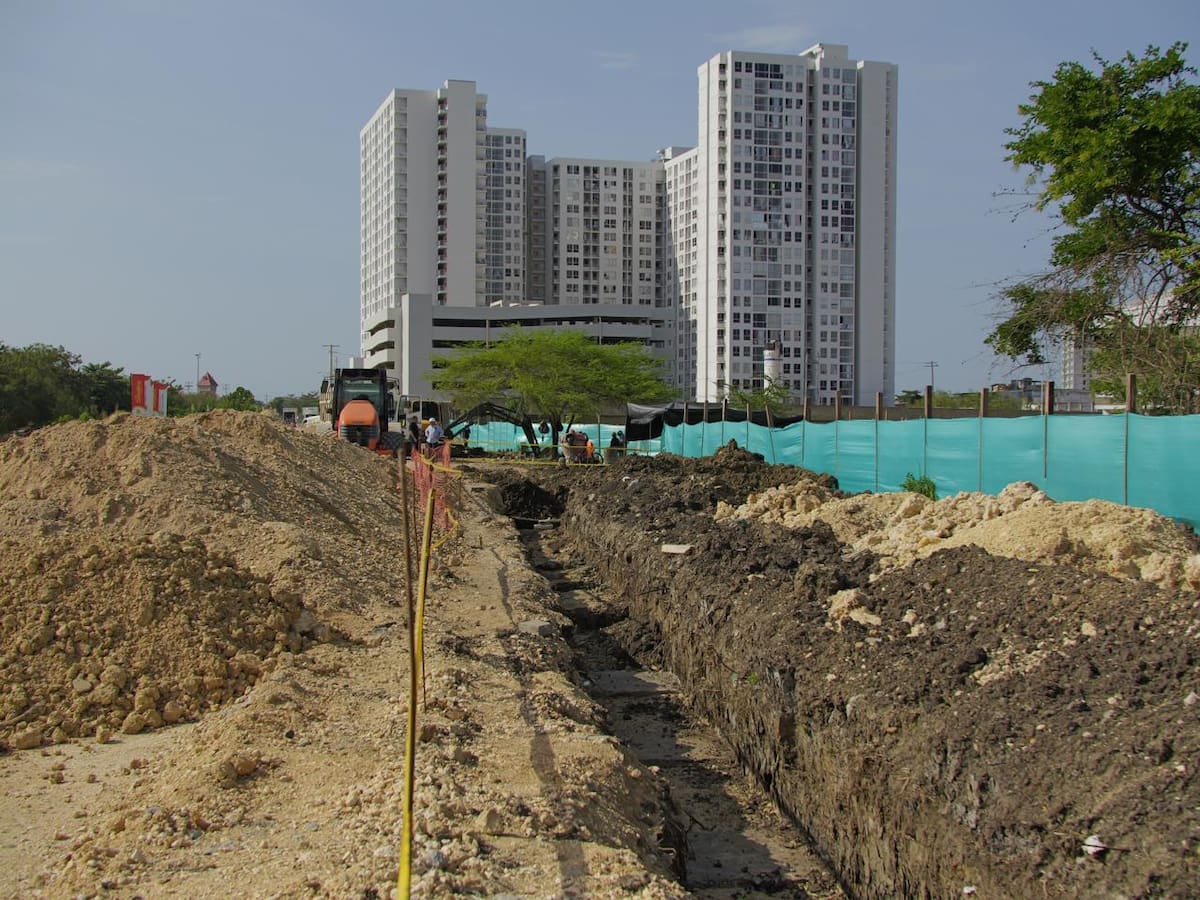 La nueva vía permitirá reducir los tiempos de desplazamiento entre Parque Heredia, Villa Rosita y La Cordialidad, fortaleciendo el Plan de Manejo de Tránsito del megaproyecto. // Foto: cortesía - Alcaldía de Cartagena.
