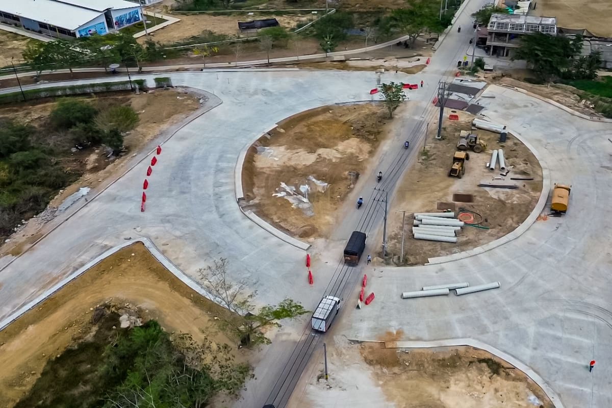 Obras viales hacia Tierra Baja alcanzan el 75%: lo nuevo que habrá