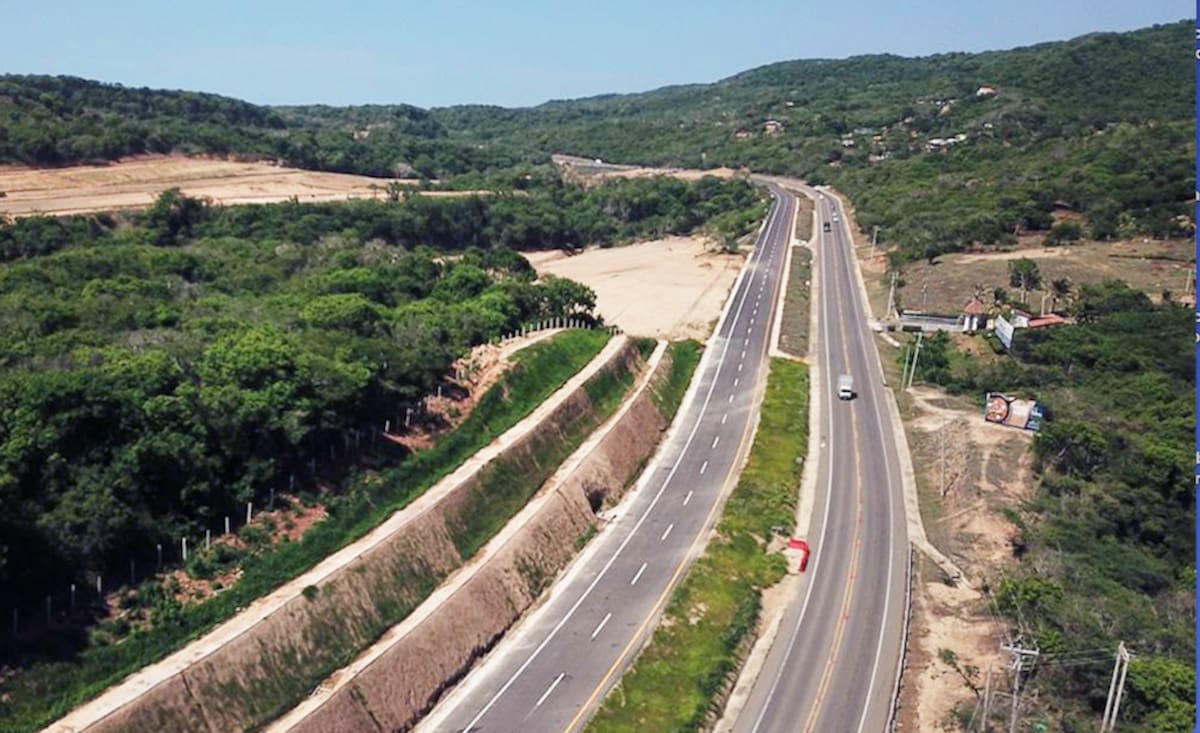 El cobro de valorización en los predios de la vía Cartagena-Barranquilla quedarían suspendido hasta nueva orden.//Cortesía.