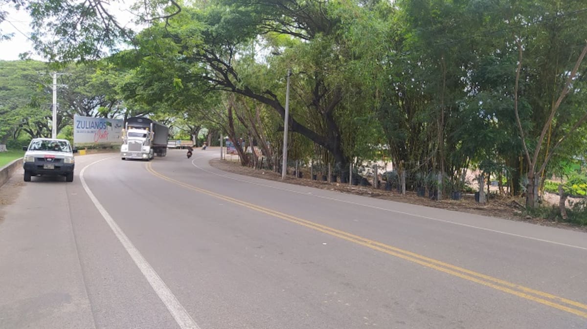 El trágico accidente ocurrió en la vía Cúcuta-Zulia. //Cortesía
