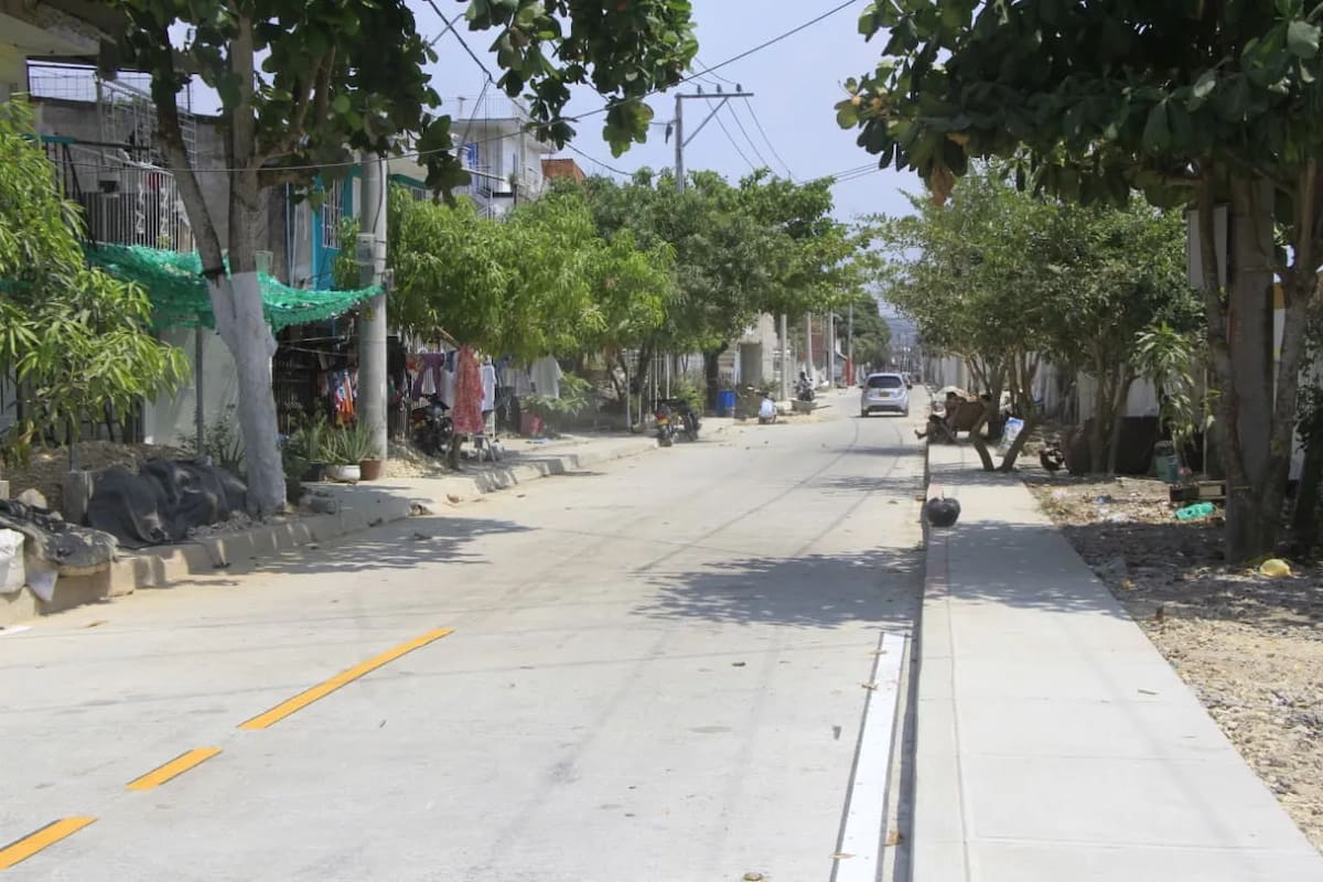 Alcaldía de Cartagena entrega vía Parque Heredia-San José de los Campanos