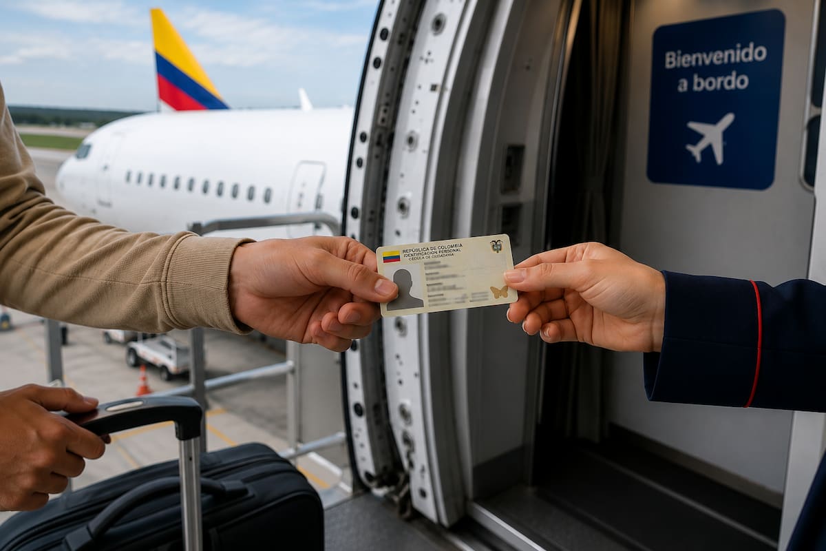 Estos son los 8 países a los que los colombianos pueden viajar solo con la cédula digital