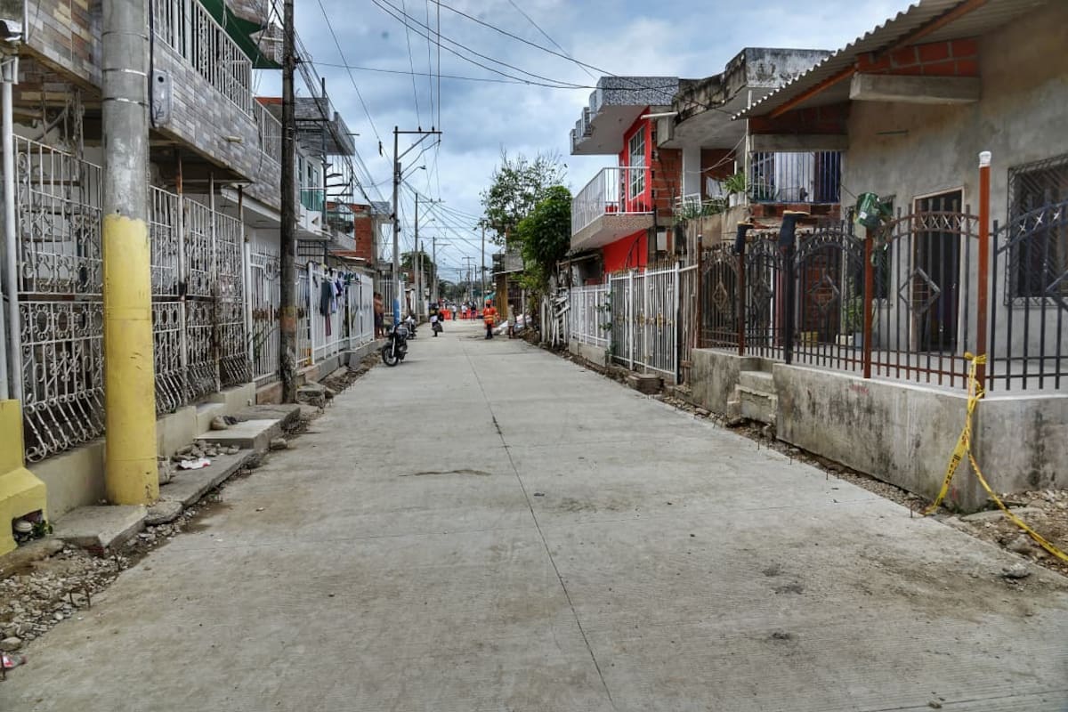 Obras de Vías para la Felicidad avanzan en Olaya Herrera: Así van