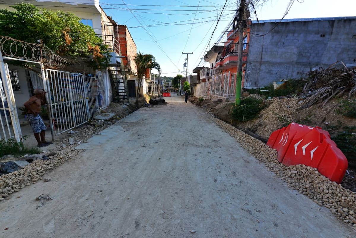 De acuerdo con el balance del programa, las intervenciones suman 38.655 metros lineales de obras viales. // Foto: cortesía - Alcaldía
