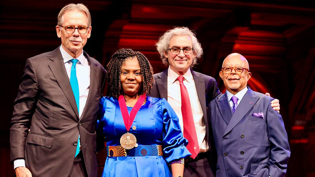 Vicepresidenta Francia Márquez recibe distinción en Harvard.// Foto: cortesía.