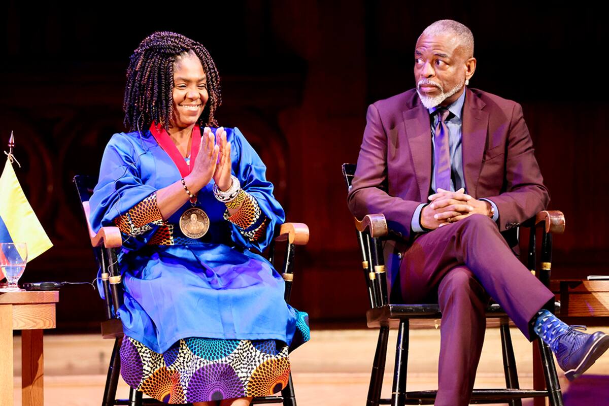 Vicepresidenta Francia Márquez recibió distinción de la Universidad de Harvard