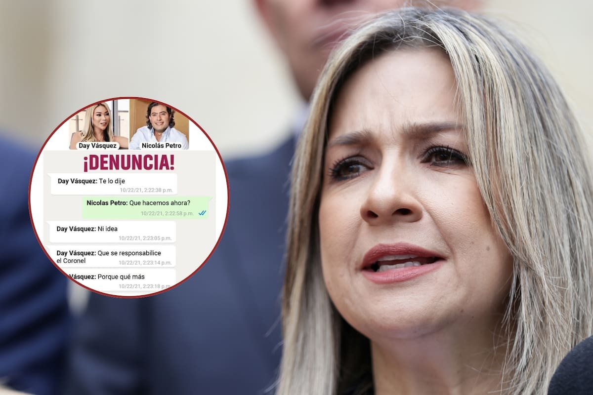 Estos son los chats que reveló Vicky Dávila contra el presidente Gustavo Petro